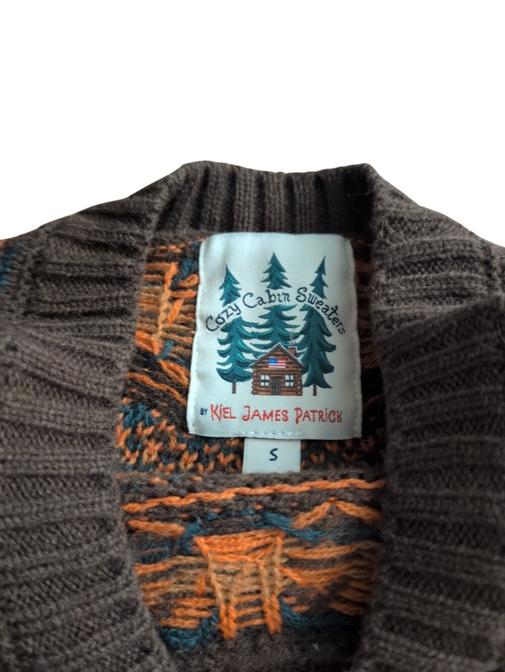 RARE! Kiel James Patrick Halloween Fair Isle Sweater - Picture 6 of 7